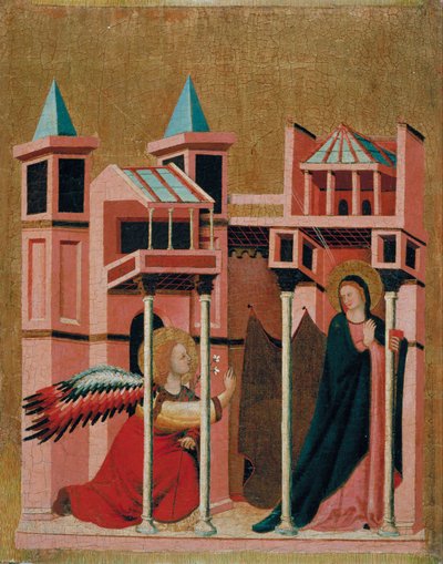 Verkündigung von Master of Cini the Madonna